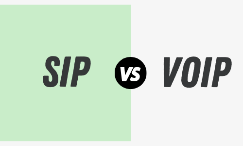 Difference between SIP and VoIP