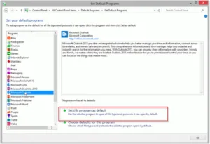 Microsoft Outlook interface in Office 365 showing inbox, email preview, and navigation panel as the default email client.