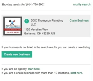 confirming that you own the company